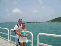 MARIE-ELENA & JON Overlooking Tortola, BVI