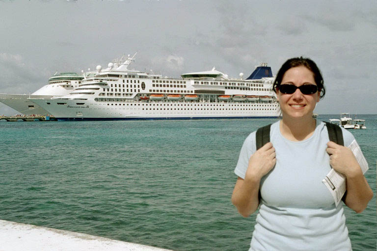 Danielle and James cruise on the Norwegian Dream, a 7 day cruise Starting in New Orleans with stops in Cozumel, Roatan, Belize City, Cancun.