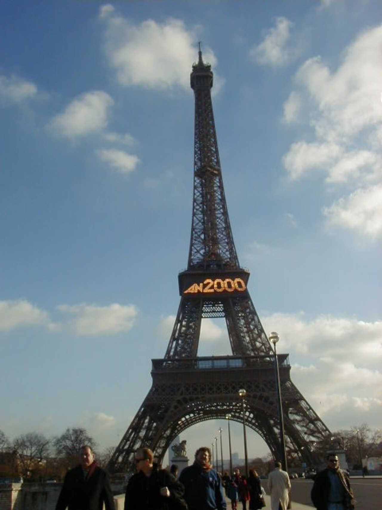 Pete at the Eiffel Tower
