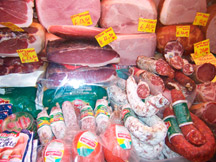 AND DID I MENTION THE FOOD??? Everything Italian that you love to eat … and it's right there waiting for you! All the types of salami that you could dream of and more!